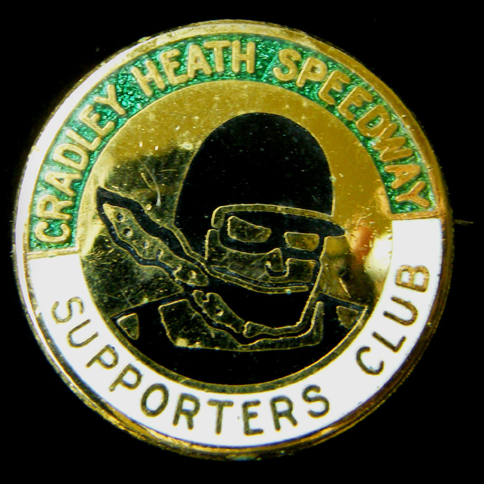 Cradley Heath Speedway pin badge